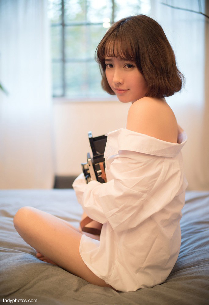 Short hair is so beautiful! Little fresh goddess AISI is pure and beautiful - 3