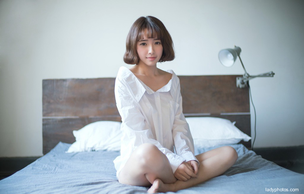 Short hair is so beautiful! Little fresh goddess AISI is pure and beautiful - 2