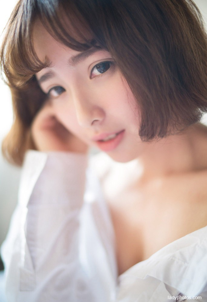 Short hair is so beautiful! Little fresh goddess AISI is pure and beautiful - 5