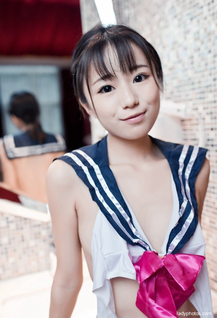 Japanese pure and beautiful girl, Yukio kurai - 4