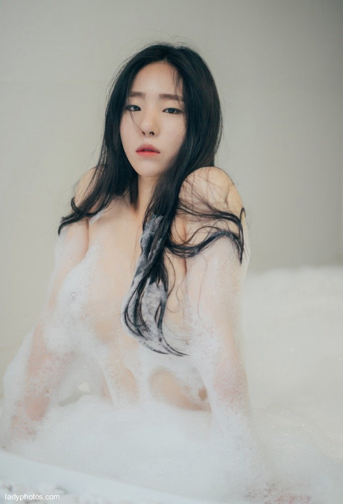 韓系少女ミンミンソースの半裸のショート胸がセクシーで魅力的です。 - 2