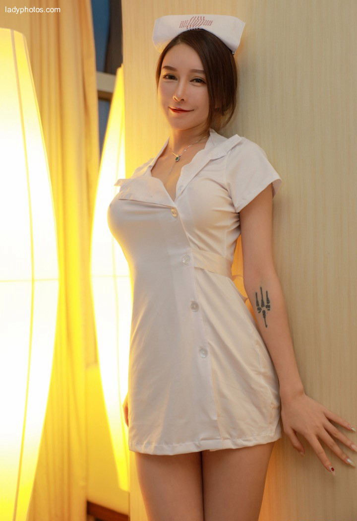 Goddess jade rabbit Miki nurse uniform temptation Fun Hotel to accompany you all night - 4