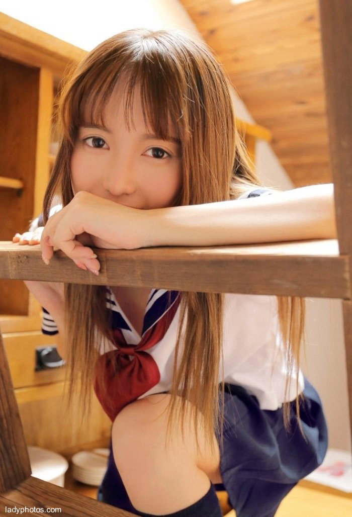 Private photo of little sister in sailor suit - 3