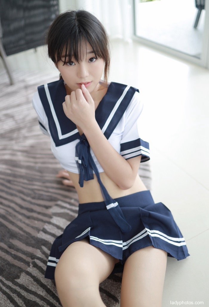 Girlish! Cute girl Yukio kurai sexy JK uniform knocks down otaku - 2