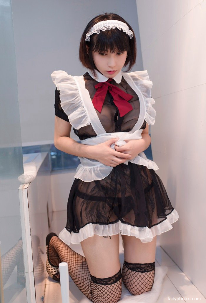 Charming maid housekeeper anisdora perspective dew milk coquettish attractive - 4