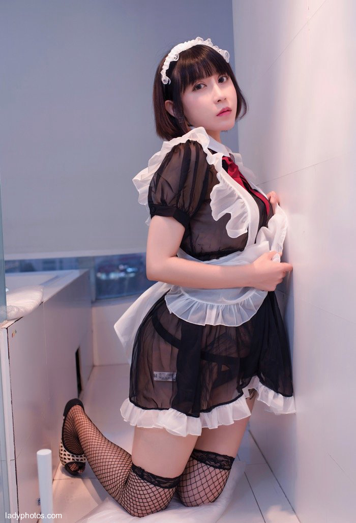Charming maid housekeeper anisdora perspective dew milk coquettish attractive - 5