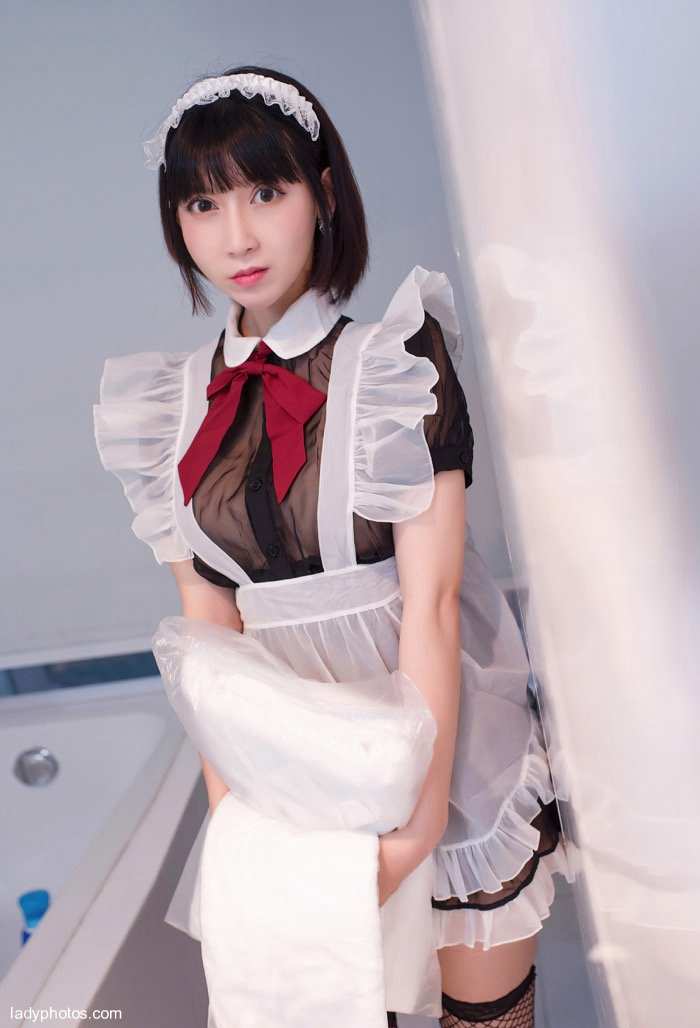 Charming maid housekeeper anisdora perspective dew milk coquettish attractive - 2