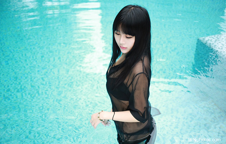 Fresh goddess Babao transparent wet body - 5