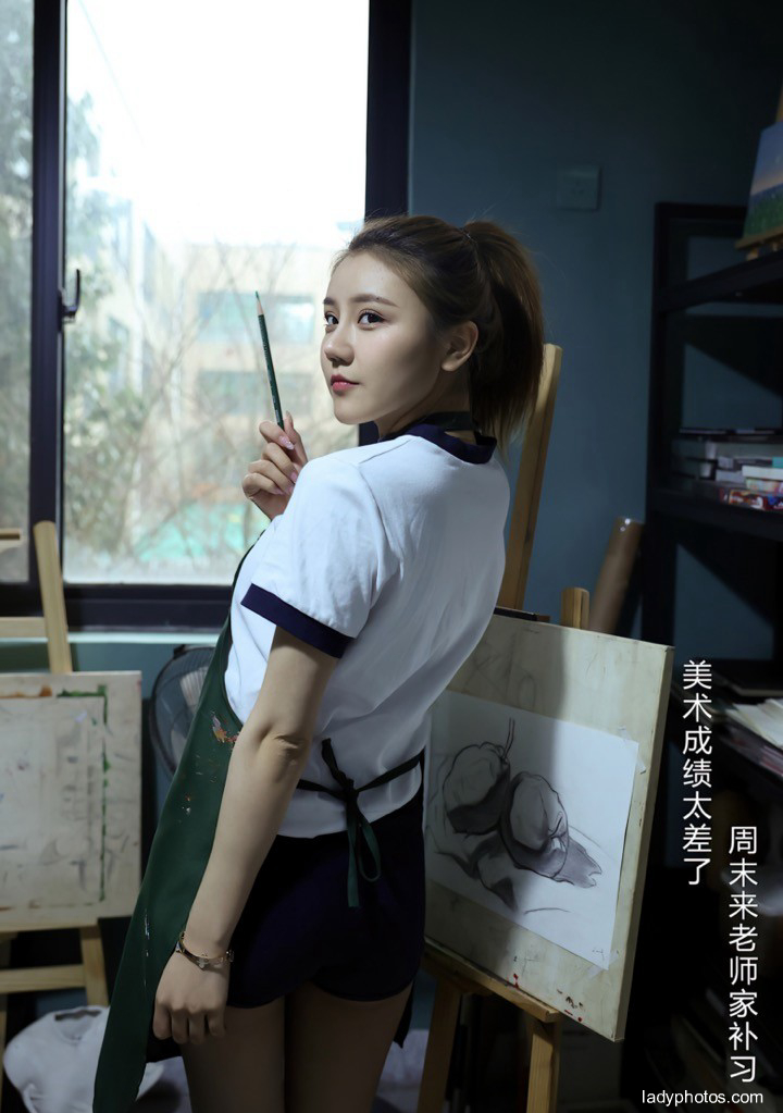 Model Xia Xi's coquettish interpretation: the physical temptation of teachers [Part 2] - 1