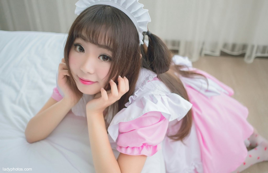 可愛い美女のメイド服 - 3