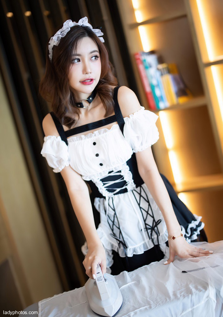 Incarnation of sexy and lovely little maid and female model qilijia is gentle, clever and energetic - 3