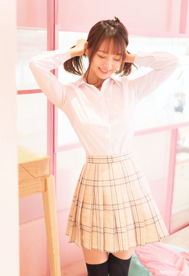 Miss cute, JK is really the best looking uniform - 1