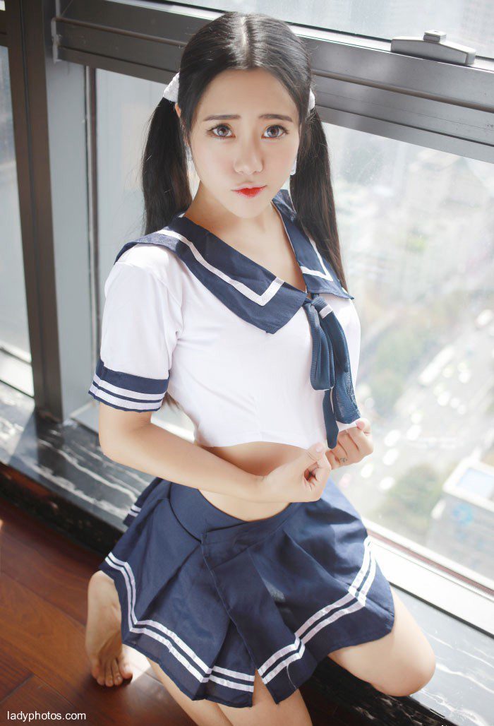 学生,猫女,女仆全都有,兜豆靓Youlina百变制服诱惑 - 1