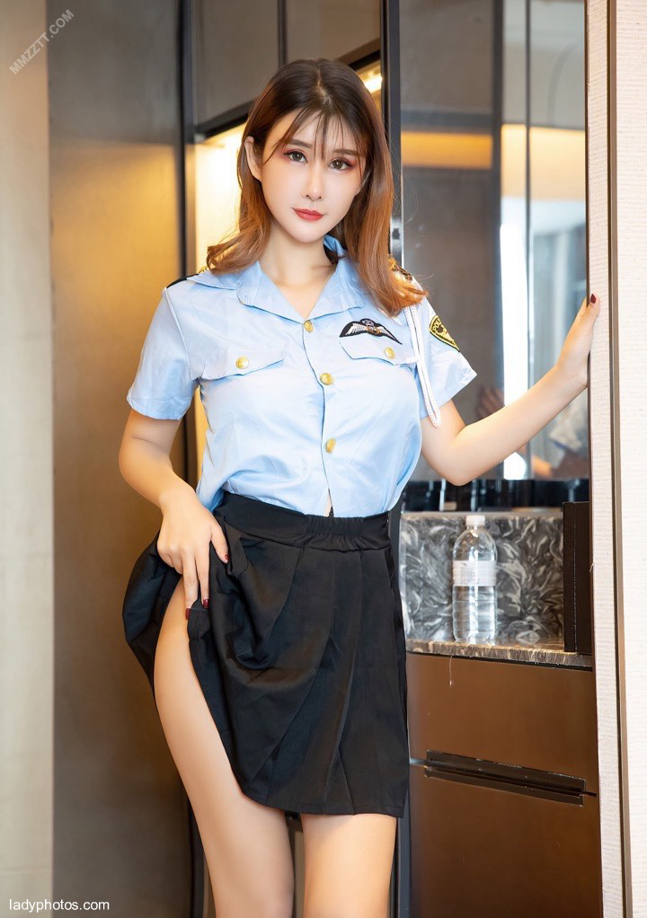 制服蕾丝双重诱惑 夏沫沫双乳饱满好诱人 - 1