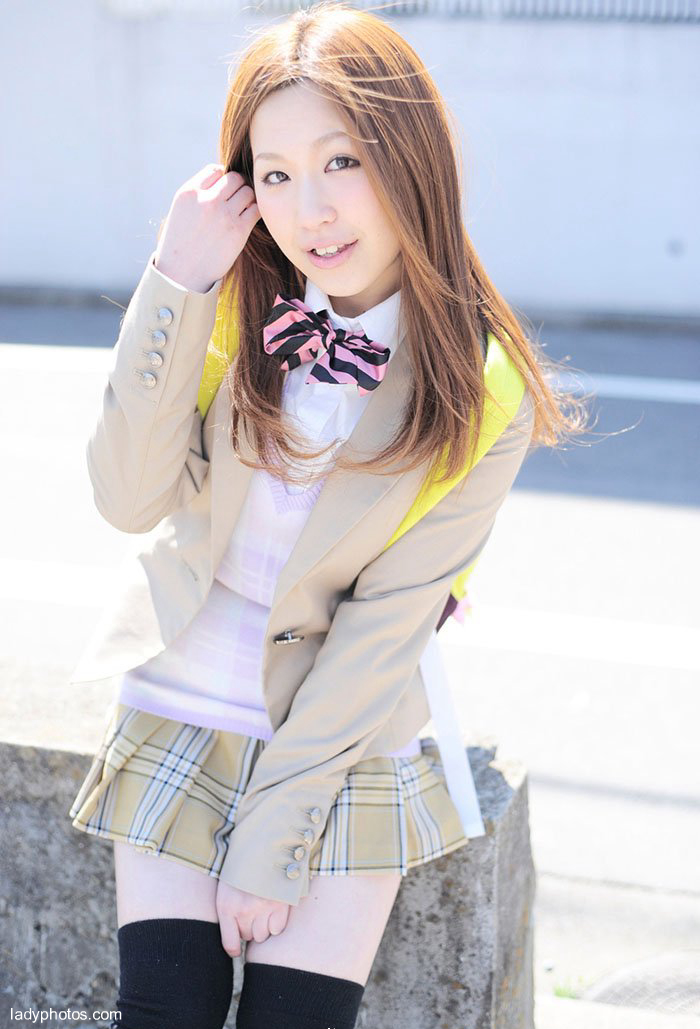제복 미 소녀 일본 고등학교 화신 시가지 - 2