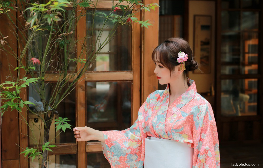 日本の伝統的な風情を感じて、島国の花の娘はあなたを待っています - 4